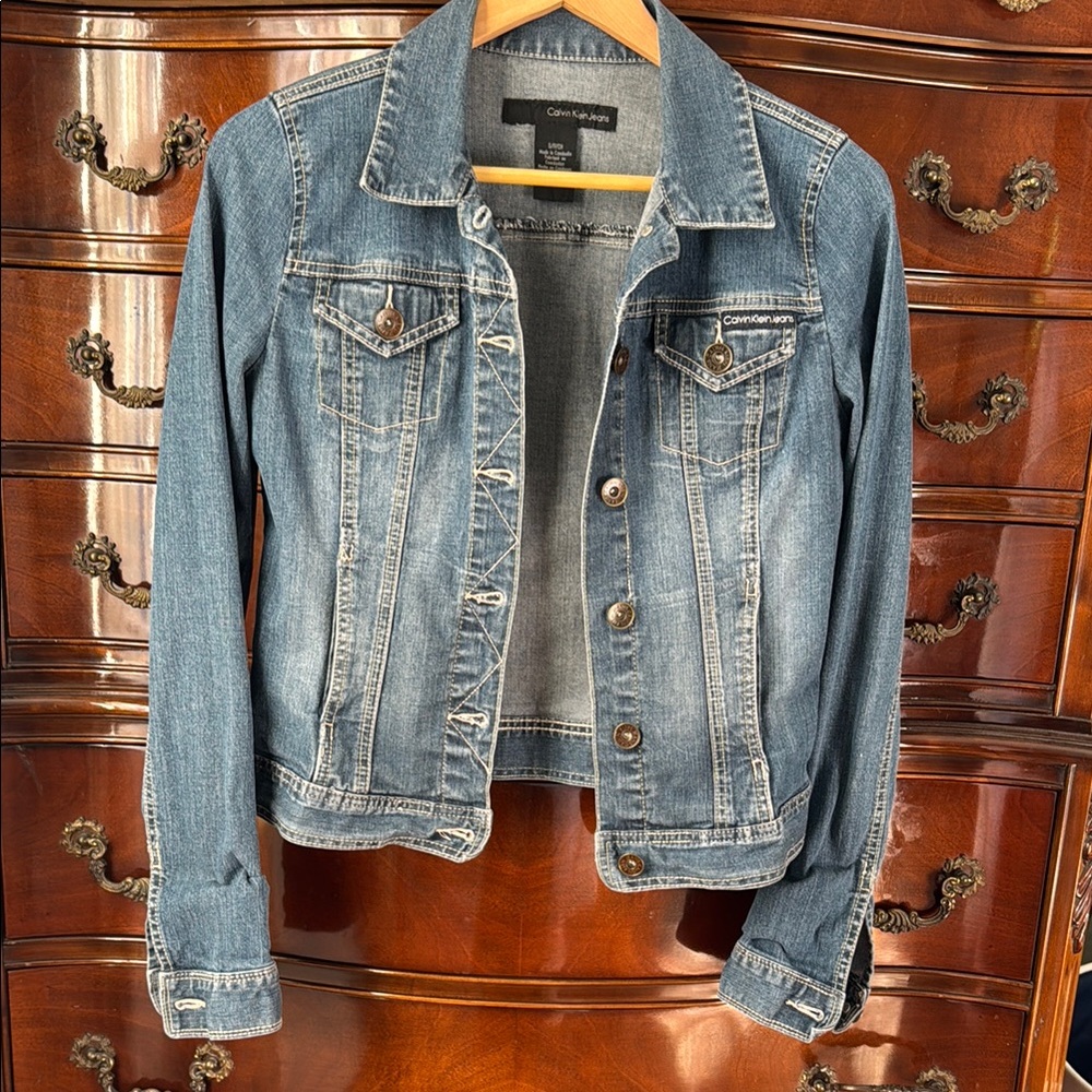 2 for $20 item Calvin Klein Jeans denim jacket Size S